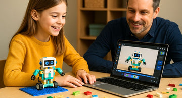 Trẻ sáng tạo nội dung số với robot, ba mẹ đã biết cách chưa?