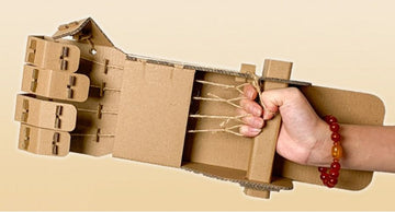DIY 5 bước làm cánh tay robot từ bìa carton siêu đơn giản